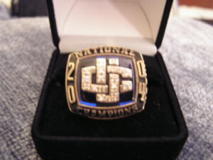 Cheerleading Championship Ring