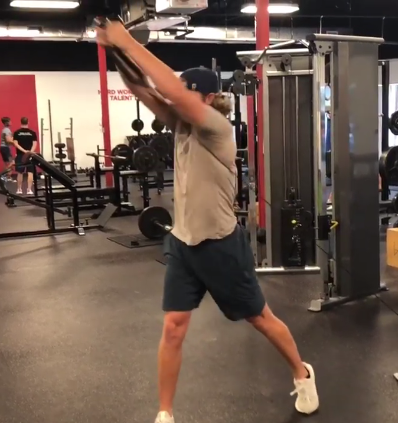 » Exercise of the Week: Standing Low-to-High Cable Lift