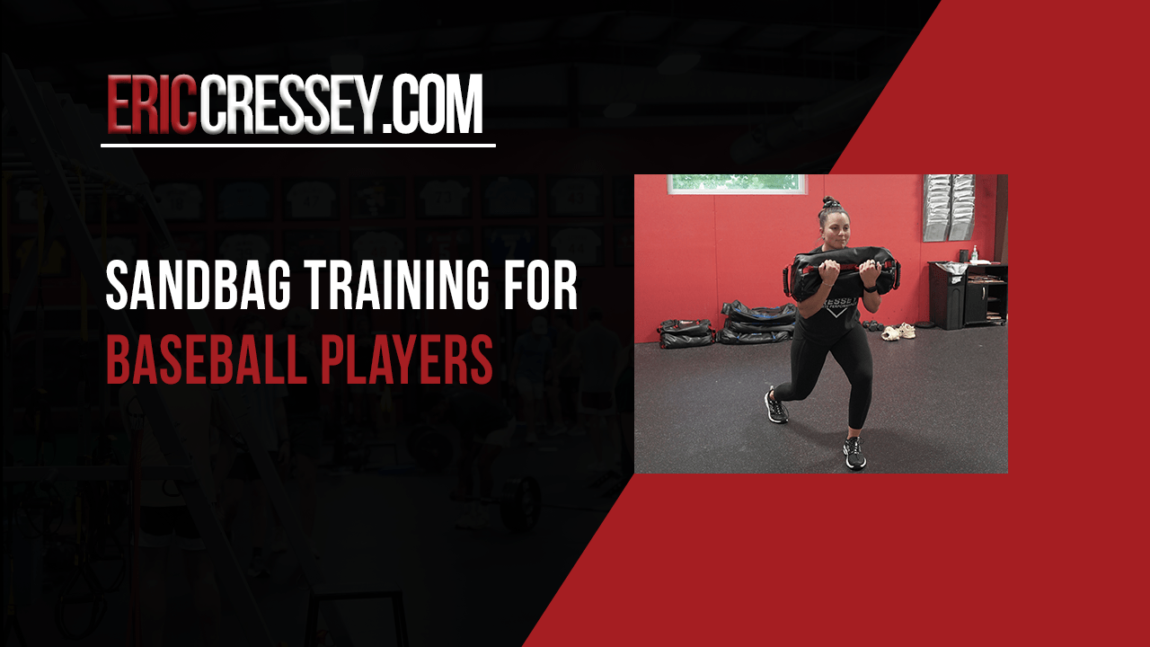 sandbag training for baseball players