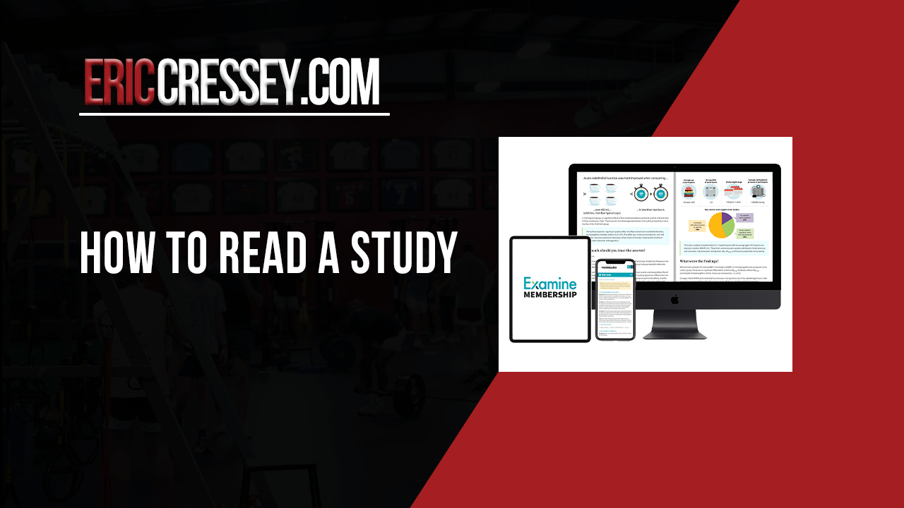 how to read a study